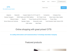 Tablet Screenshot of cits.net.au