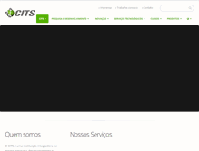 Tablet Screenshot of cits.br